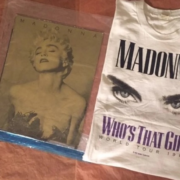 Unknown Tops - Madonna 1987 Who’s that Girl World Tour 3 Items
